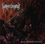 Der Text oben lautet "NEKROLOLORG" und unten "BACK TO PRIMAL SLUDGE". Dunkle, horrorartige Illustrationen mit Kreaturen., CD