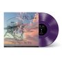 Text: "DR John", "Things Happen That Way". Illustration: Porträt eines Mannes mit Hut vor farbigem Himmel. Lila Vinyl-Schallplatte., LP