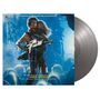 "ORIGINAL MOTION PICTURE SOUNDTRACK. ALIENS. JAMES HORNER. THE LONDON SYMPHONY ORCHESTRA." Person hält Kind mit Waffe.