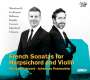 : Johannes Pramsohler & Philippe Grisvard - French Sonatas for Harpsichord and Violin, CD,CD