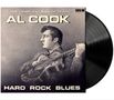 "THE LONELIEST MAN IN TOWN AL COOK HARD ROCK BLUES." Zeichnung eines Mannes mit Gitarre, Plattenhülle., LP