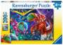 : Ravensburger Kinderpuzzle - Weltall Dinos - 200 Teile Puzzle für Kinder ab 8 Jahren, Div.