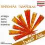 Sinfonias Espanolas, CD