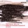 Luciano Berio: Canticum novissimi testamenti, CD