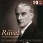 Maurice Ravel: Maurice Ravel-Edition (Orchesterwerke,Vokalmusik,Klavierwerke,Kammermusik), CD,CD,CD,CD,CD,CD,CD,CD,CD,CD