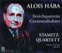 Alois Haba: Streichquartette Nr.1-16, CD,CD,CD,CD