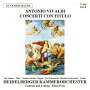 : Vivaldi,Concerti con titulo, CD