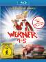 Gerhard Hahn: Werner 1-5 Königbox (Blu-ray), BR,BR,BR,BR,BR
