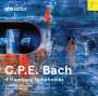 Carl Philipp Emanuel Bach (1714-1788): Symphonien Wq.182 Nr.1-6 "Hamburger", CD