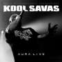 Kool Savas: Aura Live (CD + DVD), 1 CD und 1 DVD