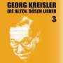 Comedy & Kabarett: Georg Kreisler - Die alten bösen Lieder 3 (Finale), CD