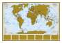 Heinrich Stiefel: Scratchmap/Rubbelkarte THE WORLD, Karten