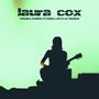 Text: "laura cox" und "TROUBLE COMING TO PARIS: LIVE AT LE TRIANON". Silhouette einer Gitarristin vor grünem Hintergrund., 2 LPs