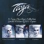 A Tarja Christmas Collection. Limited Edition Of 200 Copies. Zeigt drei Porträts mit weißem Haar und winterlichem Hintergrund., 3 Singles 7"
