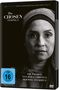 „The Chosen, Staffel 6“: Ein Gesicht einer Frau mit Kopftuch, ernst blickend. FSK 16 Logo unten links., 3 DVDs