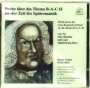 Otto Barblan: Chaconne über B-A-C-H op.10, CD