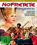 "Nofretete: Königin vom Nil" und FSK ab 12. Illustration: Krieger vor antikem Bauwerk, Frau in ägyptischer Kleidung., DVD