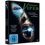 „PROJECT VIPER“, mit Theresa Russel und Patrick Muldoon. Gesicht mit großem offenen Mund, FSK 16 Logo.