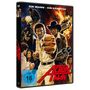"Ein Mann - Ein Kämpfer" und "Action Man" sind zu lesen. Dynamische Illustration eines Mannes im Kampf., DVD