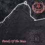 Text: "Parody Of The Mass", "margul". Dunkler Kirchturm in der Nacht, ein rotes Logo mit Stern und Schlangenmotiv., CD