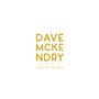 DAVE MCKENDRY, LIVE IN SECRET. Gelbe Schrift auf weißem Hintergrund, schlichtes Logo-Design., 1 CD und 1 Blu-ray Disc