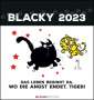 Blacky 2023 Postkartenkalender, Kalender