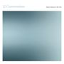 Text: "12 Conversations" und "Ryuichi Sakamoto & Alva Noto". Hintergrund: sanfter Farbverlauf von Hell- zu Dunkelblau., CD