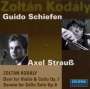 Zoltan Kodaly: Sonate für Cello solo op.8, CD