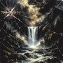 Text: "X-IRON." Eine dramatische, dunkle Landschaft mit Wasserfall, Bergen und stürmischem Himmel, zersplittert wie Glas., LP