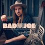 Texte: "BAD TEMPER JOE", "The Acoustic Blues Guitar Revue Vol 1", "Original Songs of Bad Temper Joe". Mann mit Hut neben Gitarre., LP