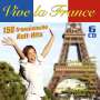 : Vive La France (150 französische Kult-Hits), CD,CD,CD,CD,CD,CD