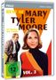 Texte: Best of Mary Tyler Moore, 27 Folgen auf 3 DVDs, Vol. 3. Illustration von Männern und Frauen., 3 DVDs