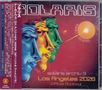 "solaris archiv 3. Los Angeles 2026 (Official Bootleg)." Drei bunte Gesichter auf rotem Hintergrund. Japanische Schrift links., CD