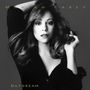 "MARIAH CAREY" oben, "DAYDREAM" unten. Schwarz-weißes Porträt einer Frau mit langem, fließendem Haar und ernstem Blick., 2 CDs