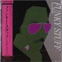 Text: "Funky Stuff", "Soul Media" und japanische Schriftzeichen. Illustration eines Mannes mit Sonnenbrille., LP