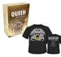 Queen & Adam Lambert: Live In Japan 2014 (Blu-ray + CD + Shirt Gr.M), BR,CD,T-Shirts