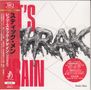 Japanischer Text links in Rot. Mittig graue, schmelzende Buchstaben "CRACK". Unten rechts schwarze Schrift "Stick Men"., CD