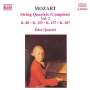 Wolfgang Amadeus Mozart (1756-1791): Streichquartette Nr.1,2,4,14, CD