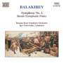 Mily Balakireff (1837-1910): Symphonie Nr.2, CD