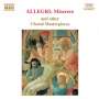 Gregorio Allegri (1582-1652): Miserere, CD