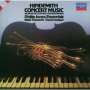 Paul Hindemith: Konzertmusik für Streicher & Bläser op. 50, CD