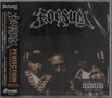 "PERFECTION 30TH ANNIVERSARY EDITION" mit drei Personen, düsteres Cover, "Parental Advisory"-Hinweis., CD