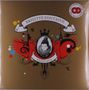 "BRIGITTE FONTAINE" und "KEKELAND" auf Banner. Wappen mit rotem Vogel, schwarzem Muster, Bild einer Frau in der Mitte., 2 LPs