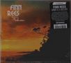 "FINN REES DAWN IS A MELODY". Sonnenuntergang mit Silhouette eines Baumes am Wasser, stimmungsvolle Farben., CD