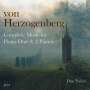 Heinrich von Herzogenberg: Sämtliche Klavierwerke 4-händig & für 2 Klaviere, CD,CD