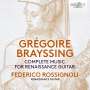 Gregoire Brayssing: Quart Livre de Tabulature de Guiterre, CD