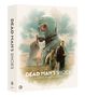 "DEAD MAN'S SHOES, A FILM BY SHANE MEADOWS." Illustration: Mann mit Gasmaske, zwei Männer in Landschaft., Blu-ray Disc