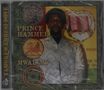 "PRINCE HAMMER MWALIMU" steht in goldenen Buchstaben vor einem Mann im gemusterten Anzug, flankiert von Symbolen., CD