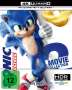 Sonic the Hedgehog 1 & 2 (Ultra HD Blu-ray & Blu-ray im Steelbook), 2 Ultra HD Blu-rays und 2 Blu-ray Discs