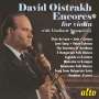 : David Oistrach - Encores, CD